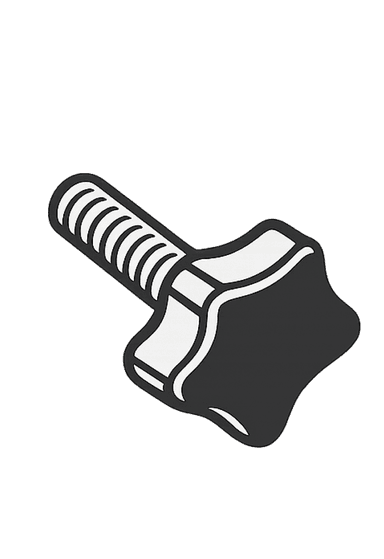 Två bultar för att fästa fotoautomaten