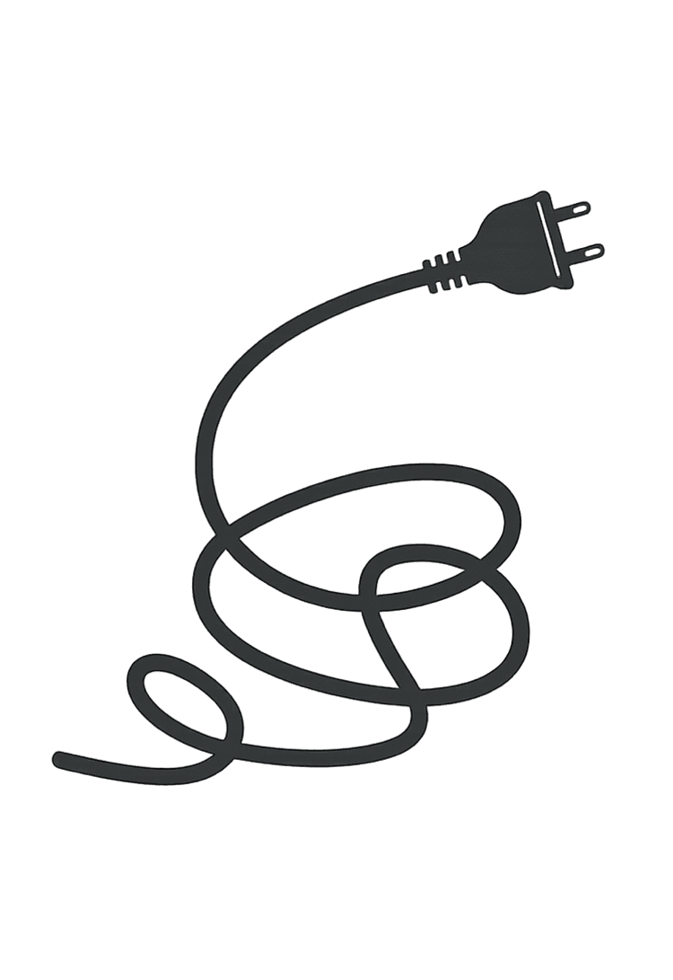 Strömkabel till fotoautomaten