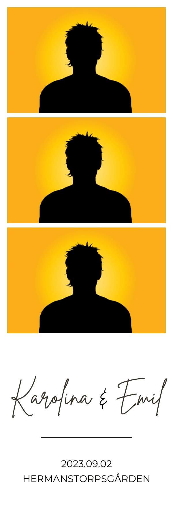 Exempel på fotoremsa