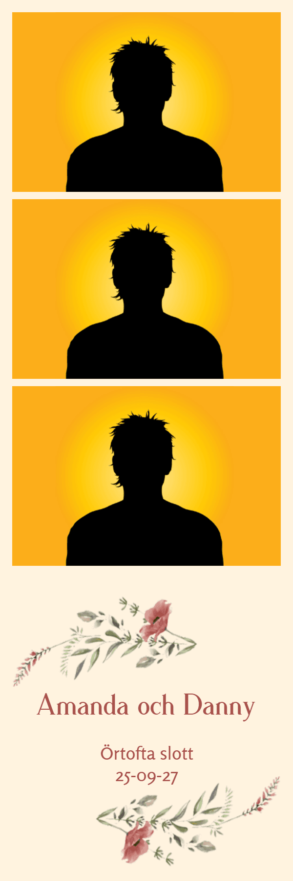 Exempel på fotoremsa